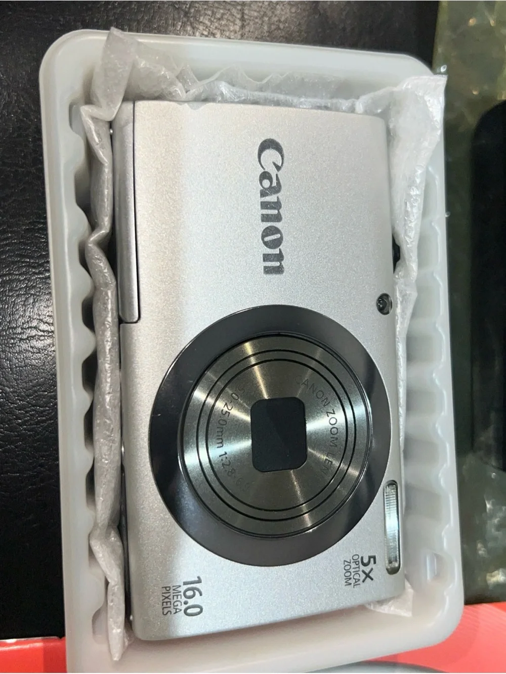 CanonPowerShot& SELPHY White Portable Photo Printer with Accessories and Manuals